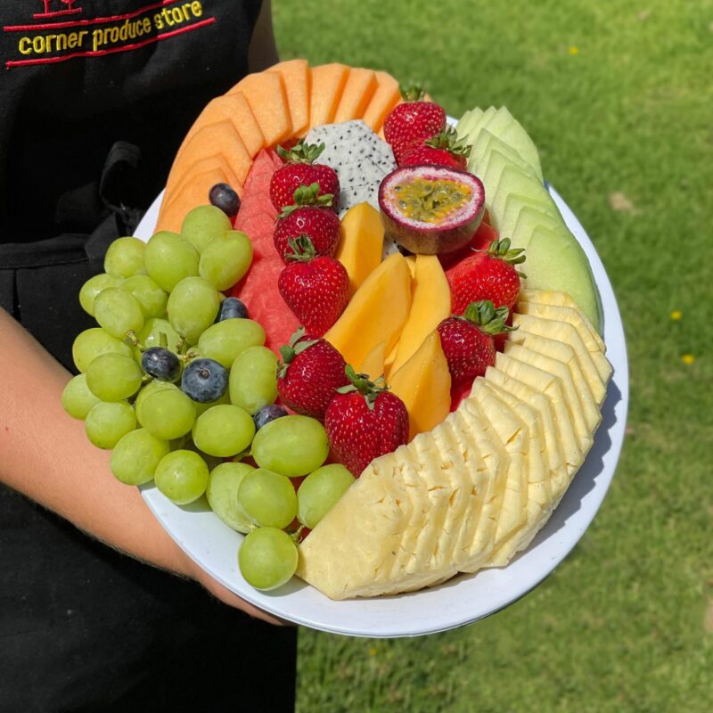 Large Oval Exotic Fruit Platter