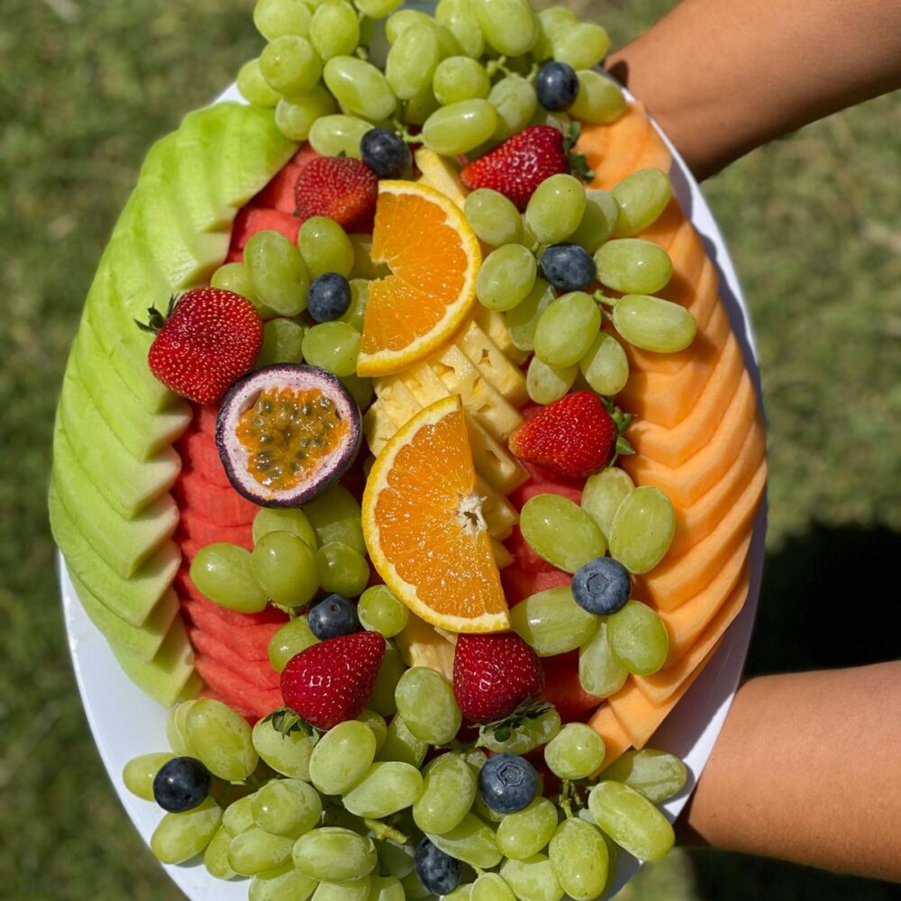 Large Oval Deluxe Fruit Platter