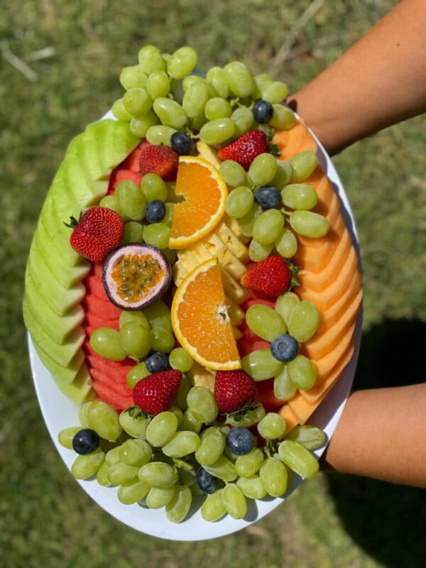 Large Oval Deluxe Fruit Platter